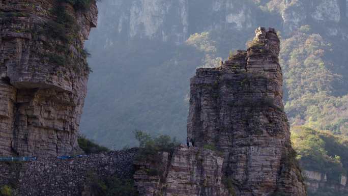 6K林州太行山贤麻沟观景台一组