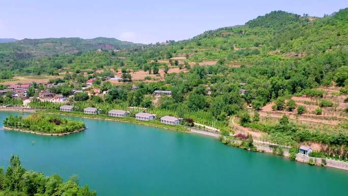 高清航拍 夏县双山景区  夏县旅游