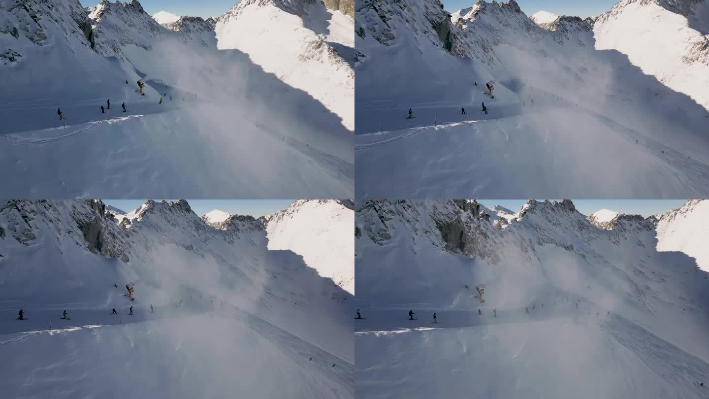 滑雪空中