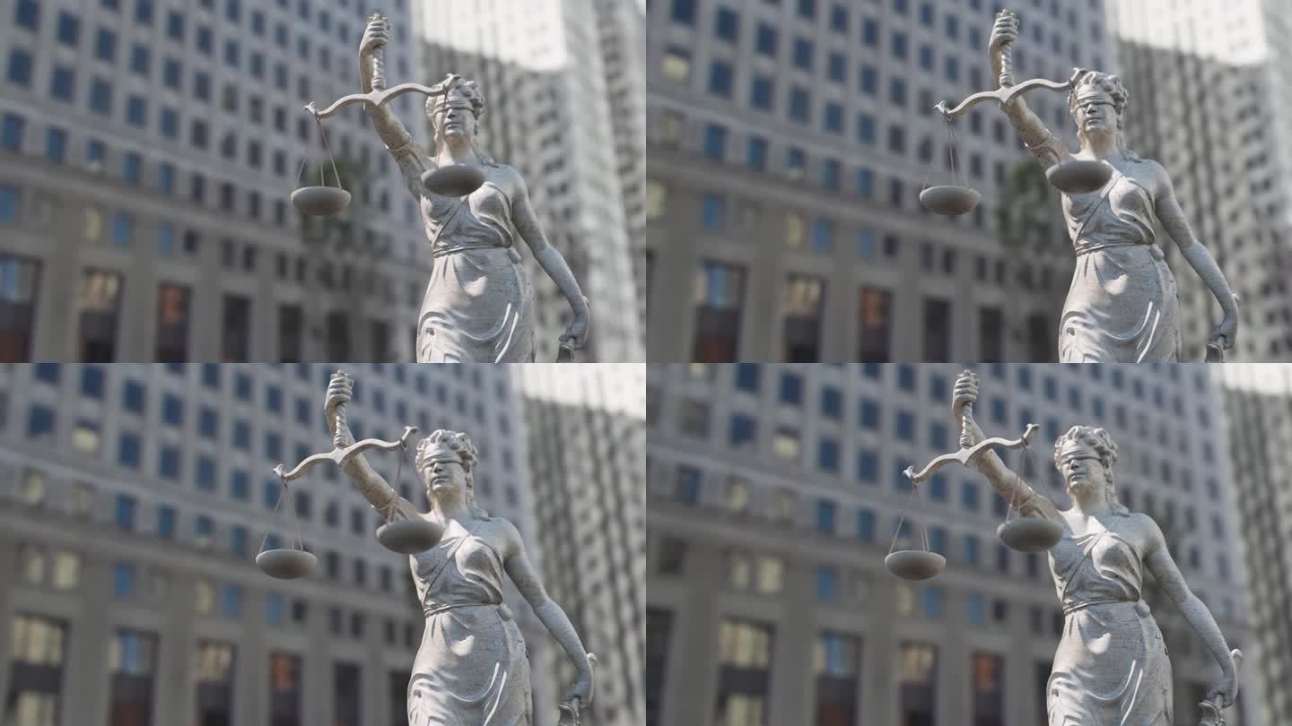 正义女神，忒弥斯雕像，正义的象征