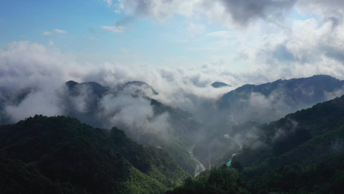 惠州南昆山航拍视频3-4K