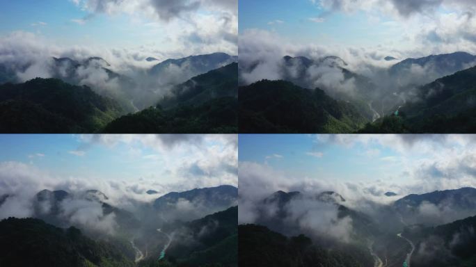 惠州南昆山航拍视频3-4K