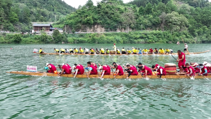 龙舟比赛传统龙舟端午节
