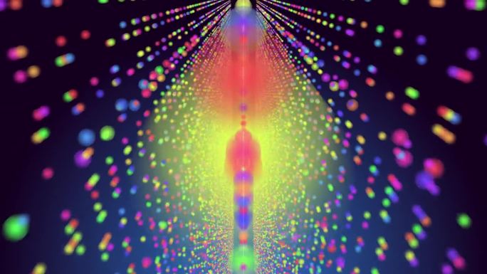 数据网络上传技术数据网络彩色气泡背景