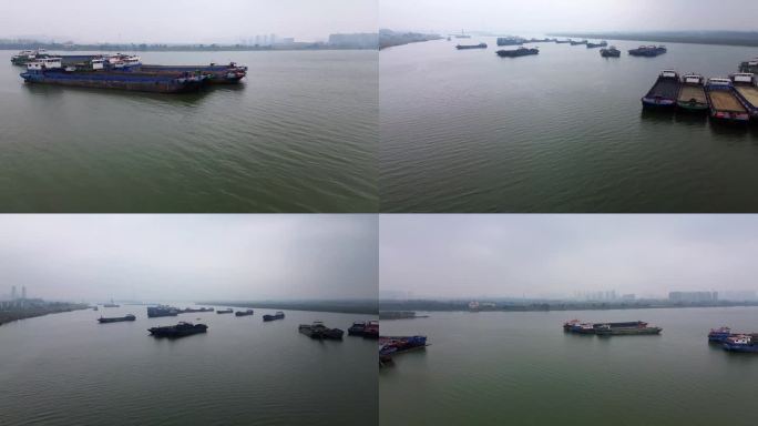 货船，运输船，湘江建设，湘江运输