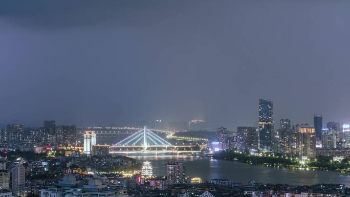 惠州惠城区闪电延时4K