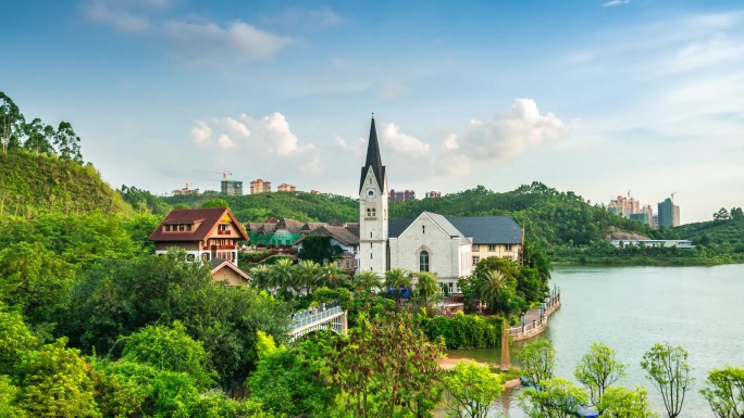 惠州博罗哈施塔特大范围延时~4K