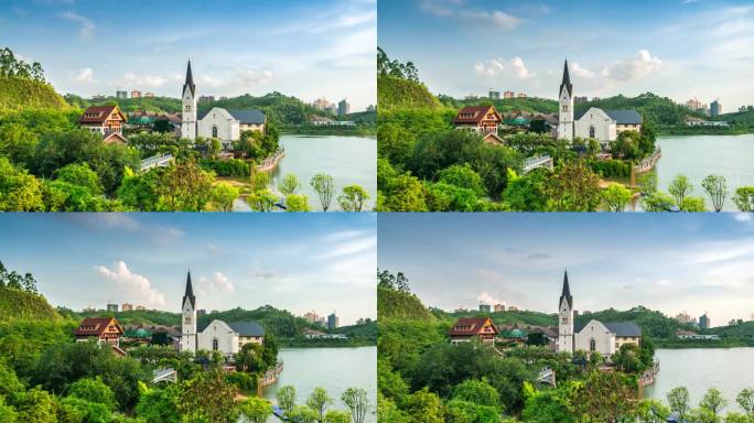 惠州博罗哈施塔特大范围延时~4K