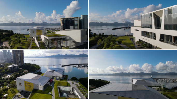 深圳海上世界文化艺术中心航拍