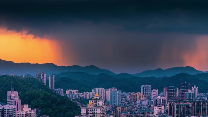 惠州麦地暴风雨延时-4K--500P