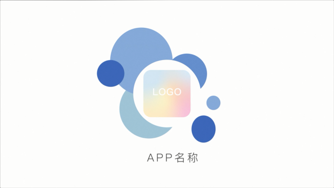 pad横屏ui界面app动效展示AE模板