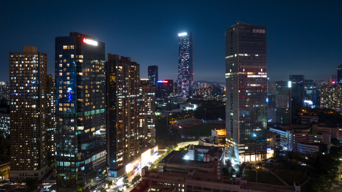 深圳南山夜景延时