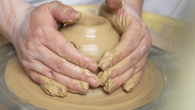 古埙制作工艺 和泥 烧陶 做陶瓷