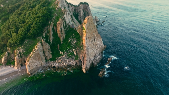 【原创4K】航拍自然风光海岛大海