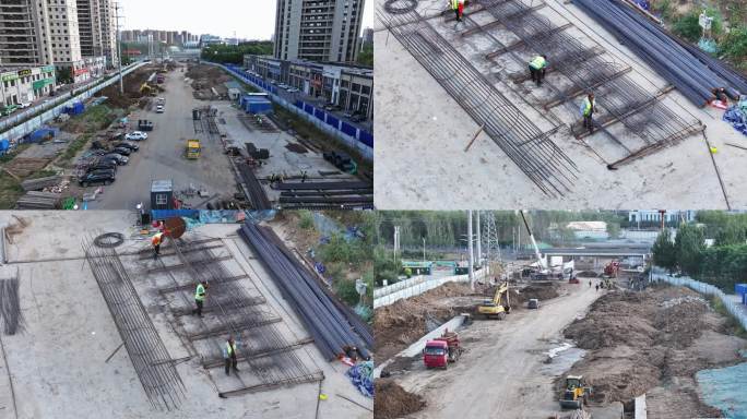 沈阳长江北街隧道贯通工程施工