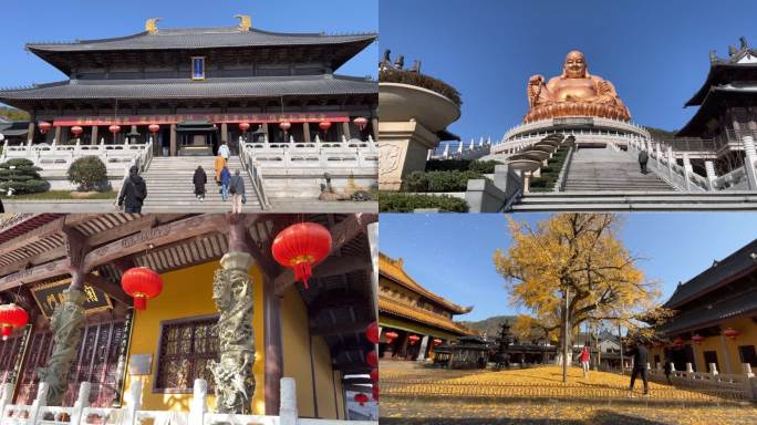 宁波雪窦寺秋日风景