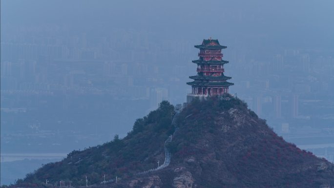 定都阁日转夜延时