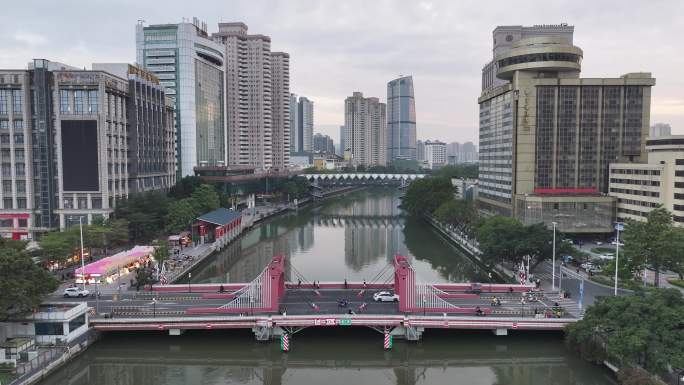 石岐河 广东中山市 兴中广场 石岐桥