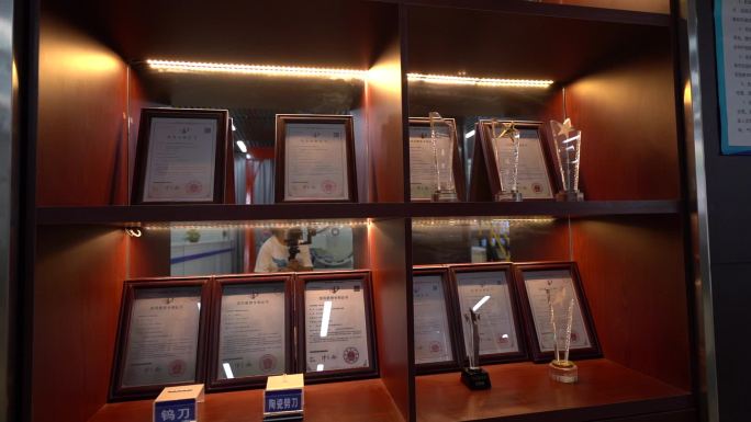实拍证书展示