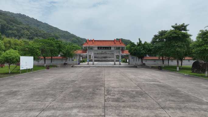 福建省漳州市南靖麒麟山公园航拍