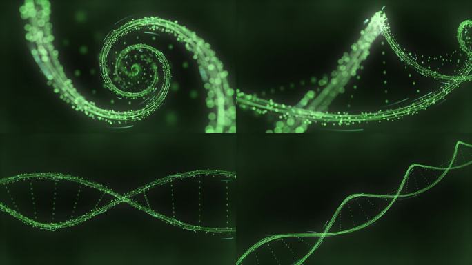 科技粒子DNA动画