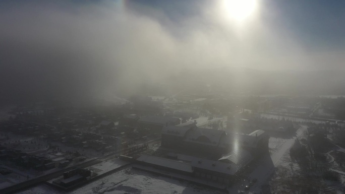 呼伦贝尔雪景 呼伦贝尔冬季风景