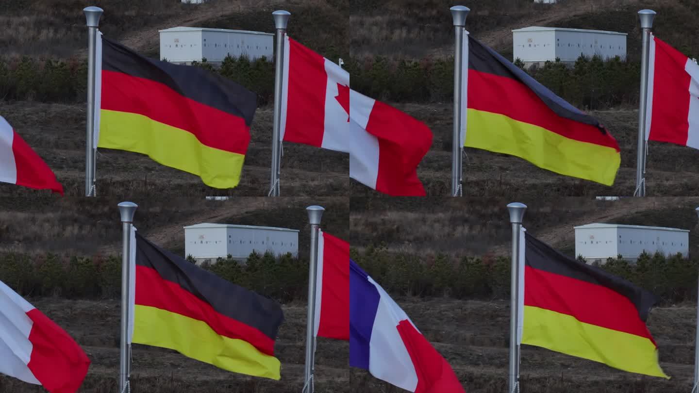 崇礼冬奥会国旗 德国国旗