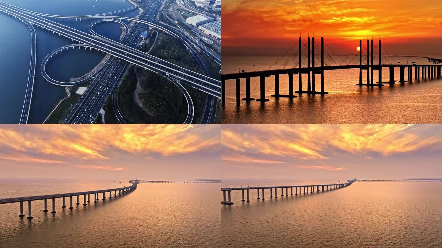 合集—跨海大桥唯美镜头