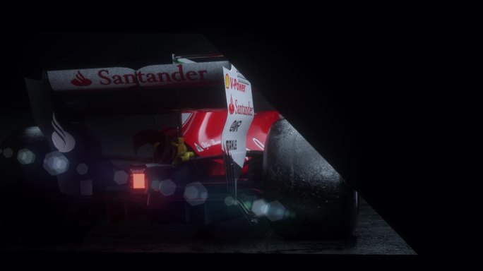 F1赛车渲染素材