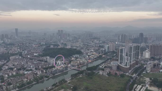 石岐河 广东中山市 兴中广场 石岐桥