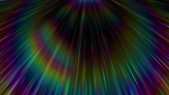 五颜六色的彩虹模糊的光线在不同的方向移动。未来的商业演示背景。神秘主义，神秘主义，神圣的知识。