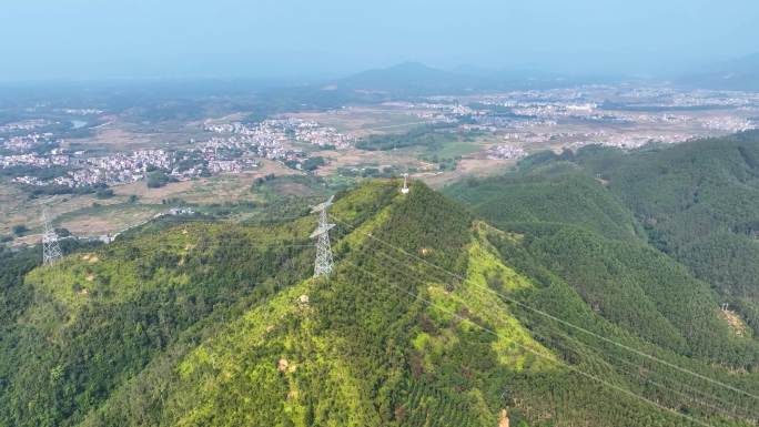 怀集县山峰与平原