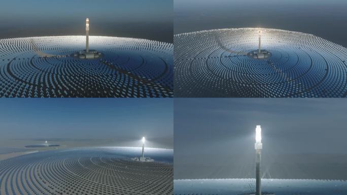 光伏发电未来科技新能源光电敦煌流浪地球