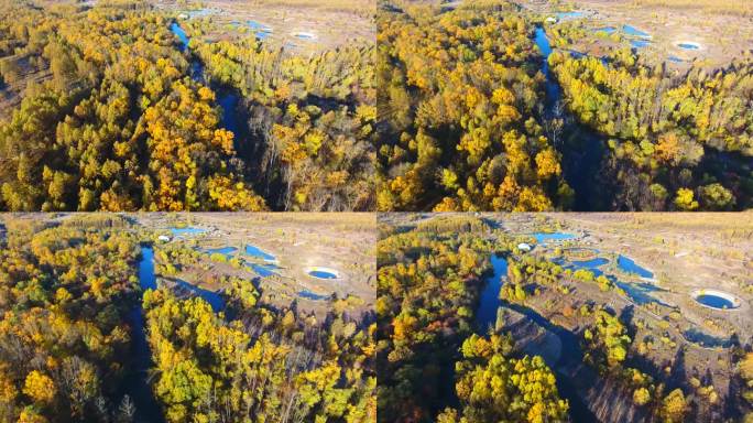 根河源国家湿地公园河流密布色彩斑斓6
