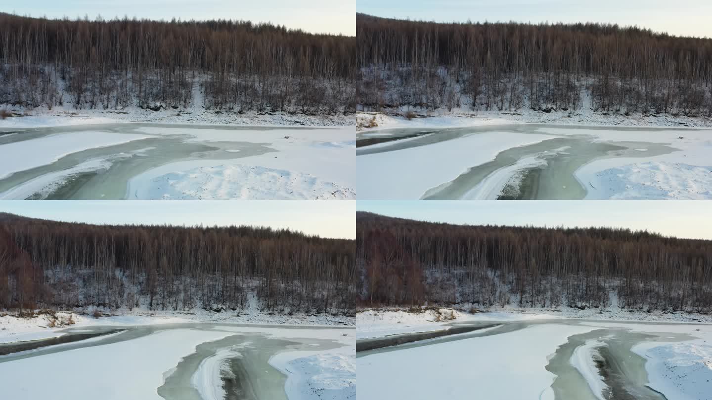 呼伦贝尔雪景 呼伦贝尔冬季风景