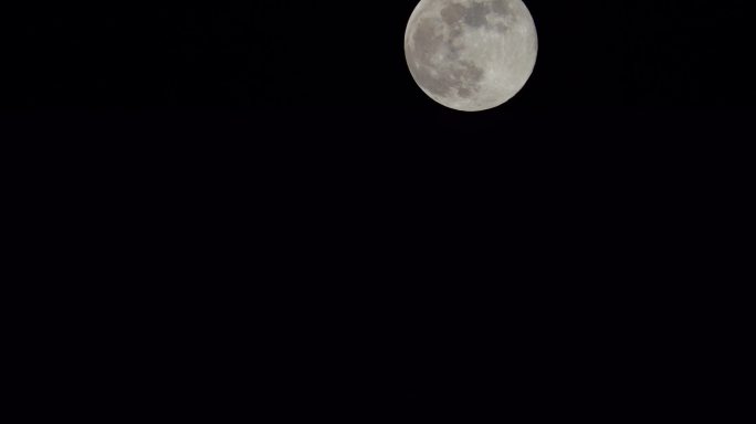 月亮 圆月 满月 月亮延时 傍晚月亮