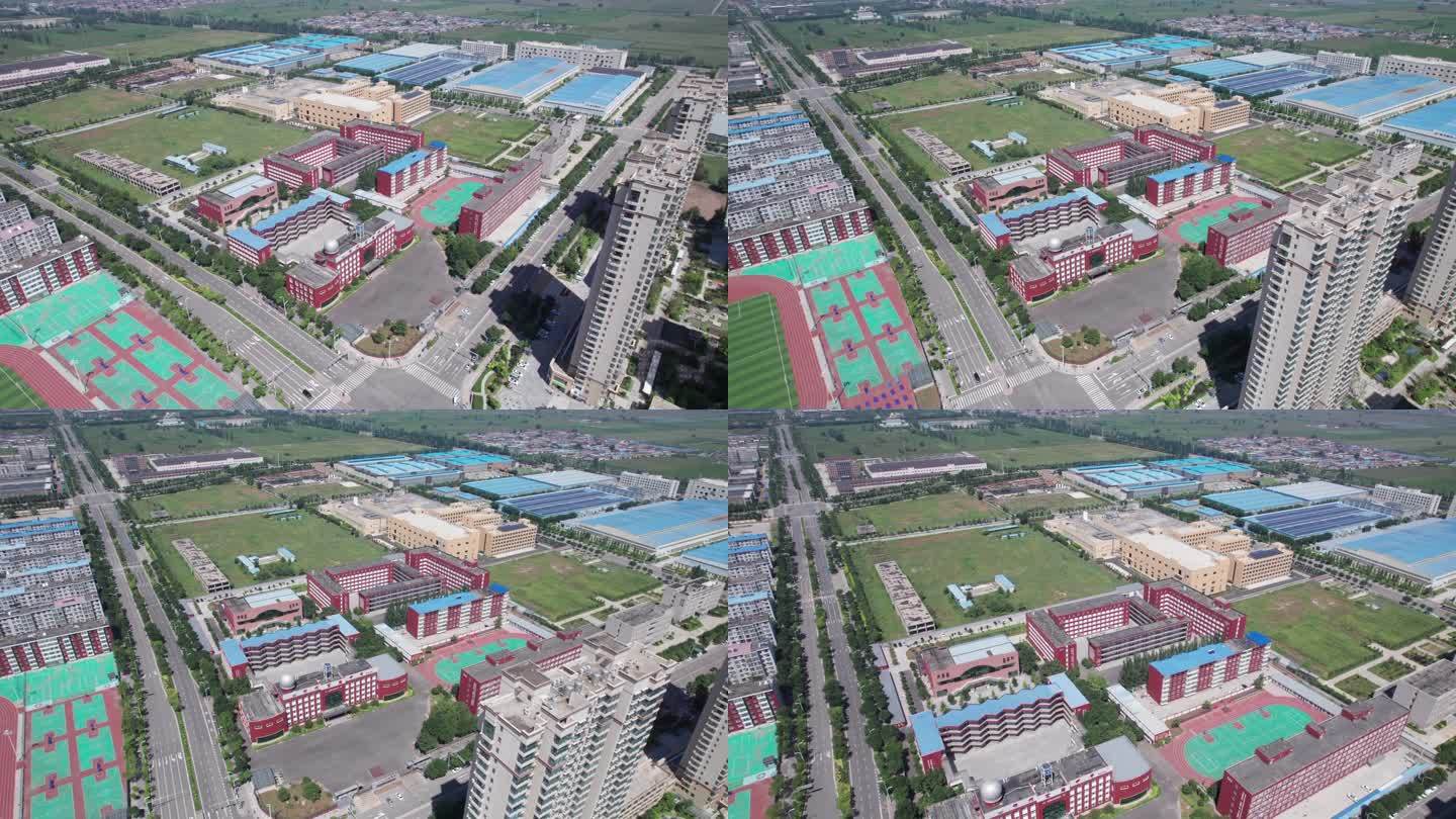 忻州实验中学4k航拍