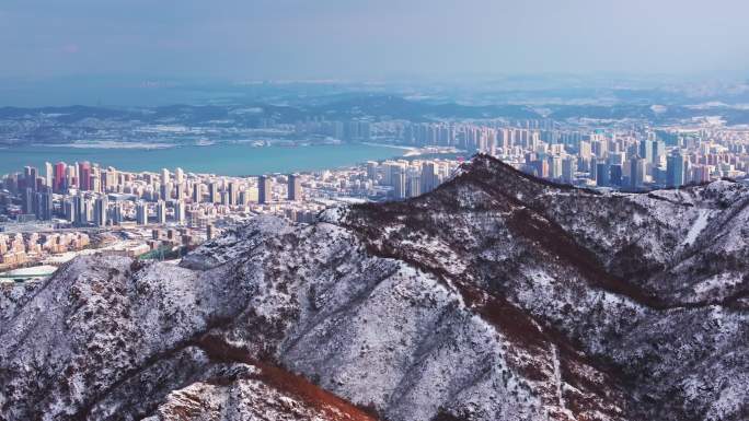 威海市里口山仙姑顶广福寺邓家寨雪景合集