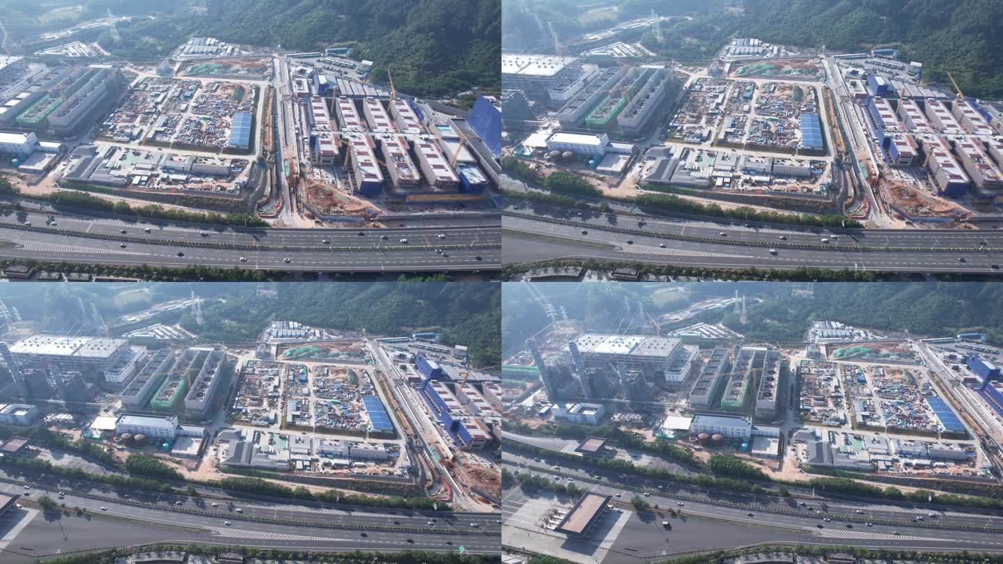深圳能源光明电源基地建设施工
