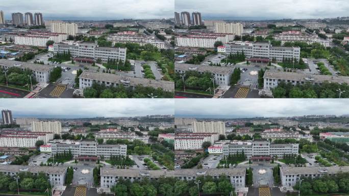 忻州市人民政府大楼4k航拍