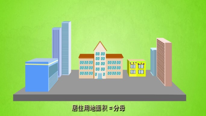 城市居住区 MG动画 城市规划 02