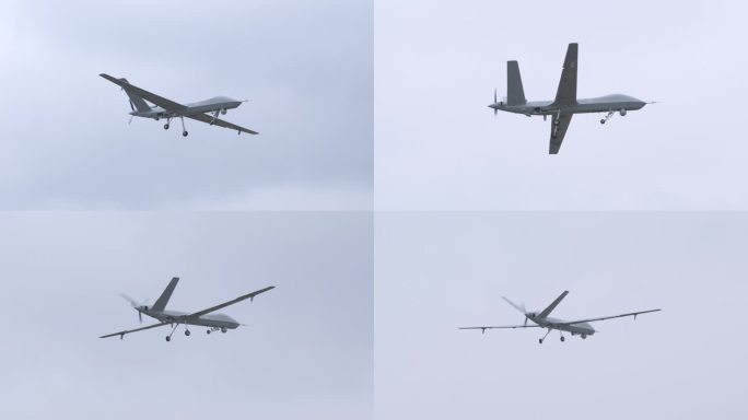 4K超稳：中国航展空军攻击2无人机飞行