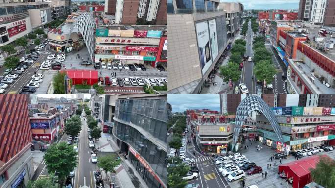 忻州大欣城商业中心4k航拍