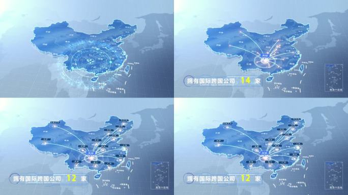 贵阳中国地图业务辐射范围科技线条企业产业