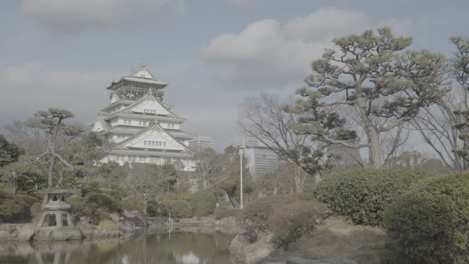 日本大阪城 天守阁 大阪景点 旅游