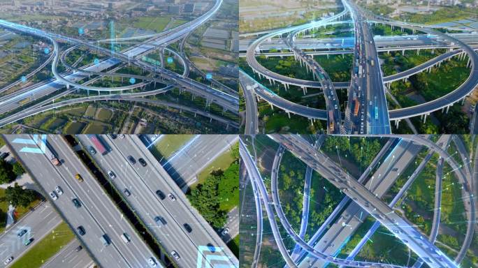 大数据智慧交通AE模板