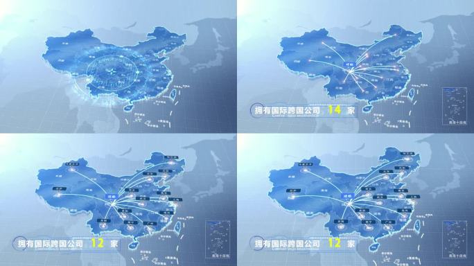 成都中国地图业务辐射范围科技线条企业产业