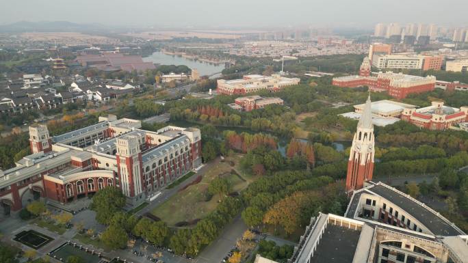 华东政法大学 松江校区航拍