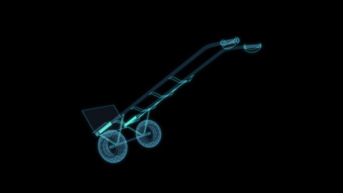 小推车装载车 施工工具工地工人运料建筑