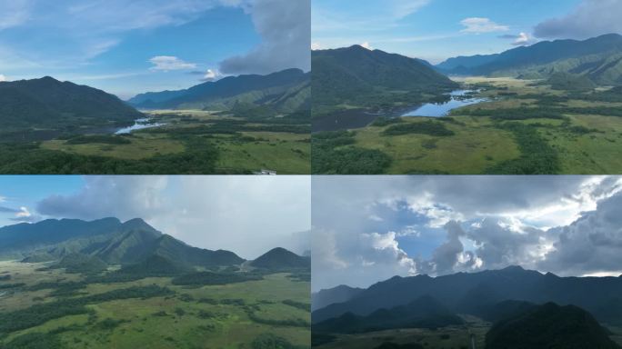 神农谷 山 山脉 平原 丘陵 自然风景